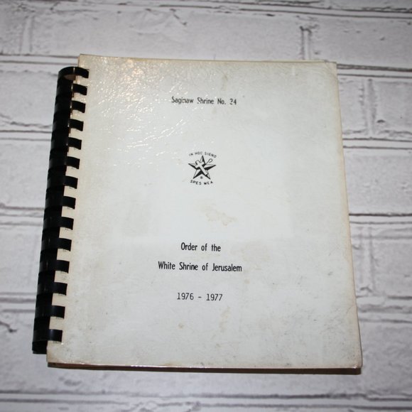 📜 Vintage 1976–77 White Shrine of Jerusalem Book (Bf) - Picture 1 of 7